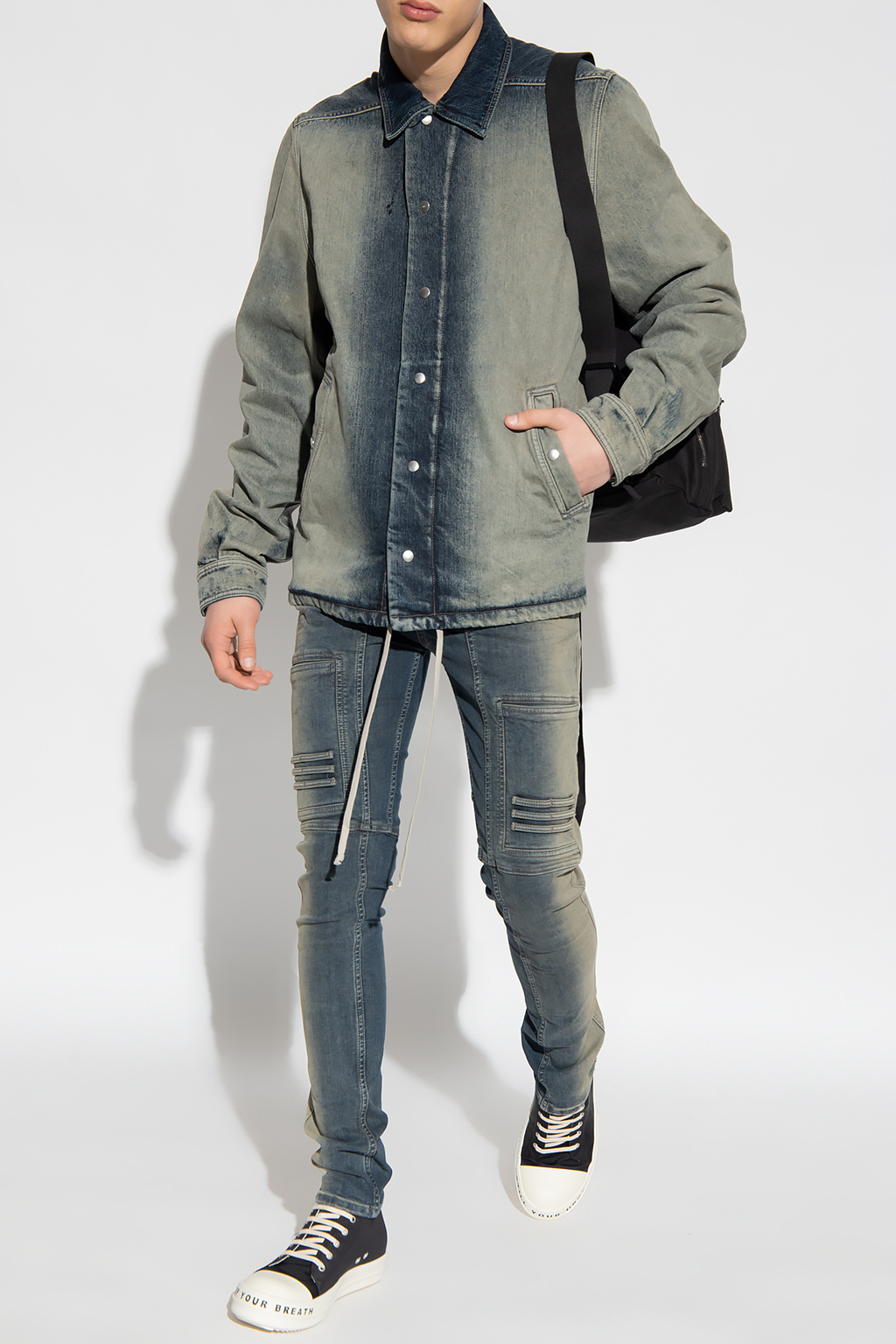 Grey Denim overshirt Rick Owens DRKSHDW - Vitkac Canada